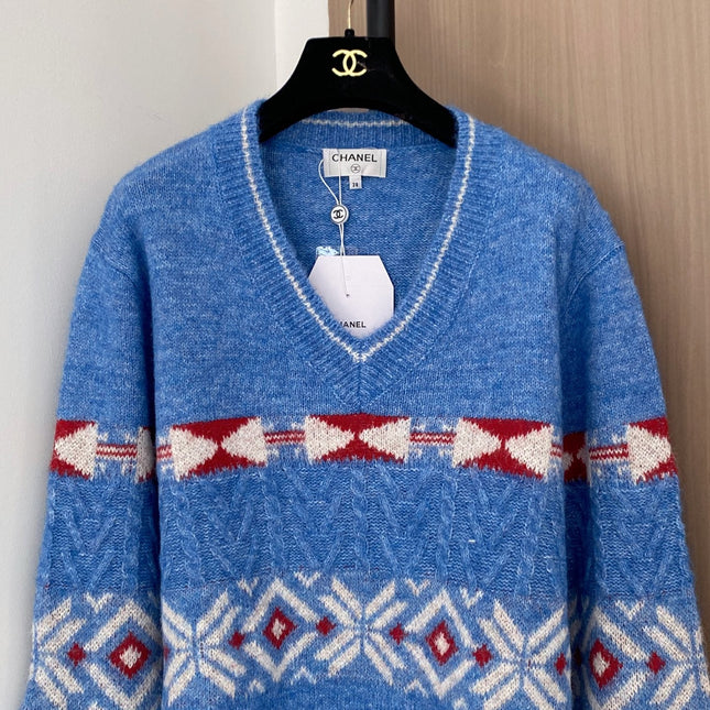 CHANEL 26S V-NECK SWEATER 854