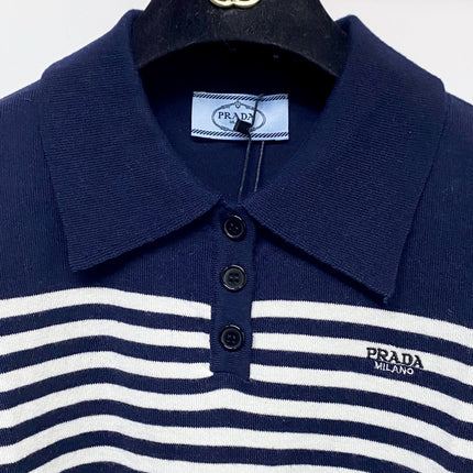 PRADA 26S SHORT SLEEVED POLO SHIRT 742