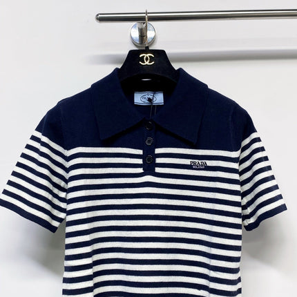 PRADA 26S SHORT SLEEVED POLO SHIRT 742