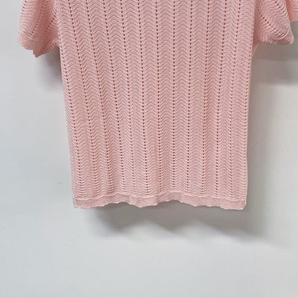 CELINE 26S KNIT SHORT SLEEVE SWEATER 195