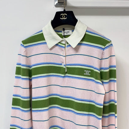 CELINE 26S LONG SLEEVE COLLARED SHIRT 184