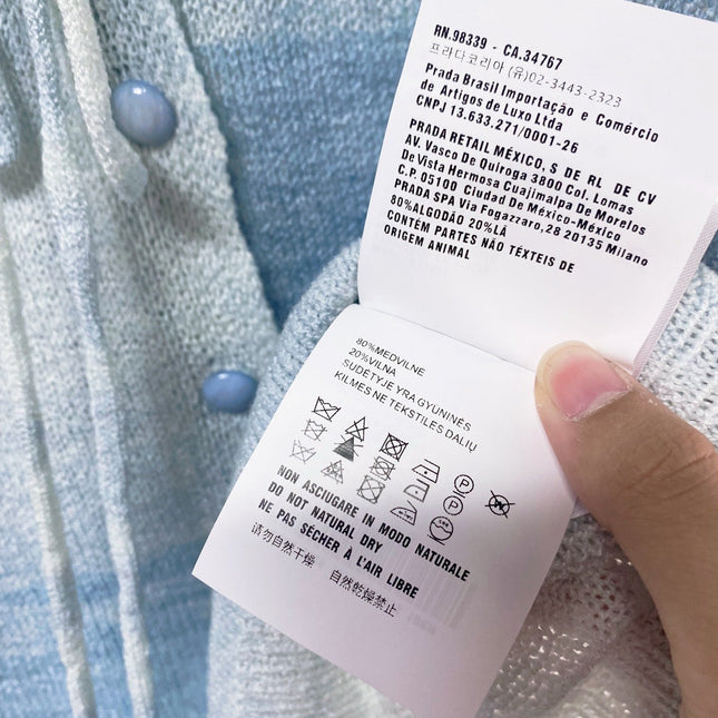 MIUMIU 26S SHORT-SLEEVED SWEATER STYLE 1131