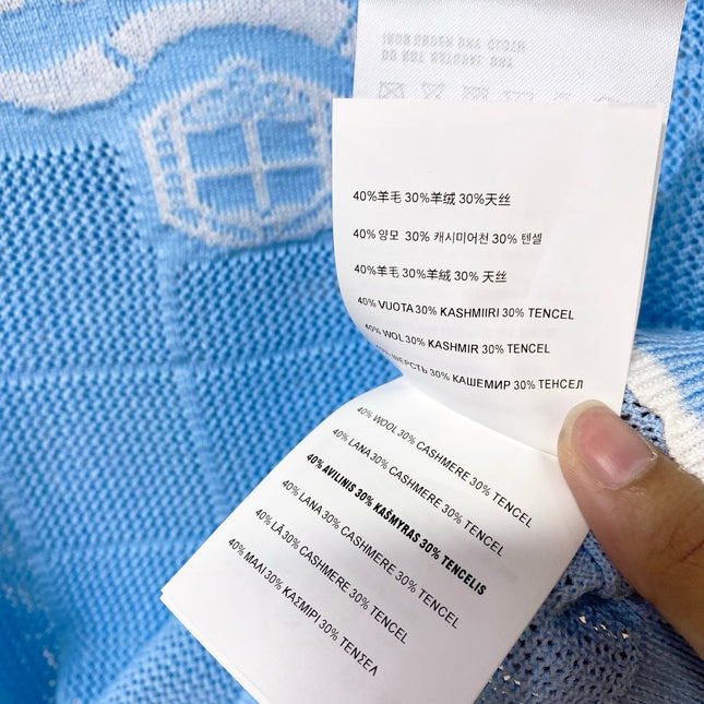 PRADA 26S SHORT-SLEEVED SWEATER STYLE 856