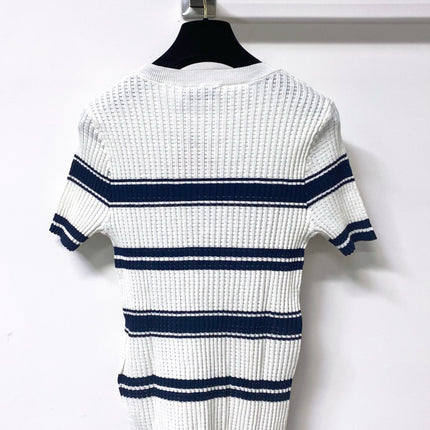 MIUMIU 26S SHORT-SLEEVED SWEATER STYLE 1057