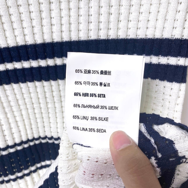 MIUMIU 26S SHORT-SLEEVED SWEATER STYLE 1057