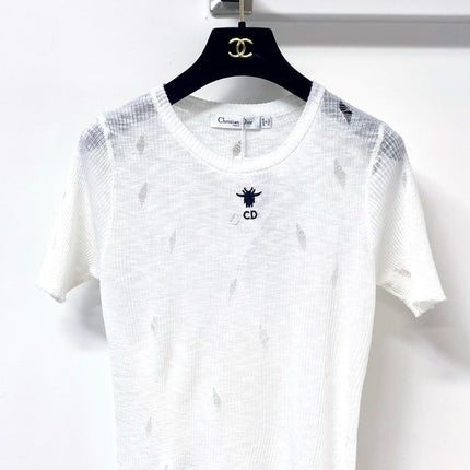 DIOR 26S SHORT-SLEEVED SWEATER 1285