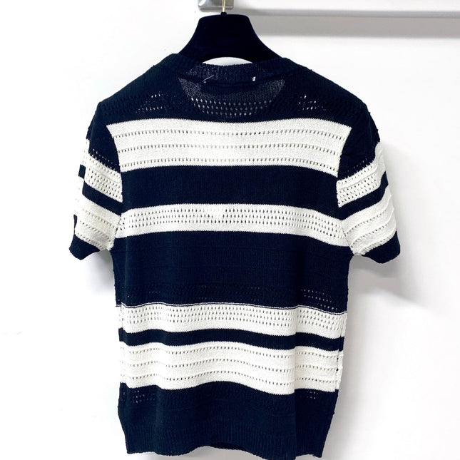 DIOR 26S SHORT-SLEEVED SWEATER 1288