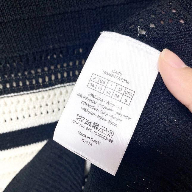 DIOR 26S SHORT-SLEEVED SWEATER 1288