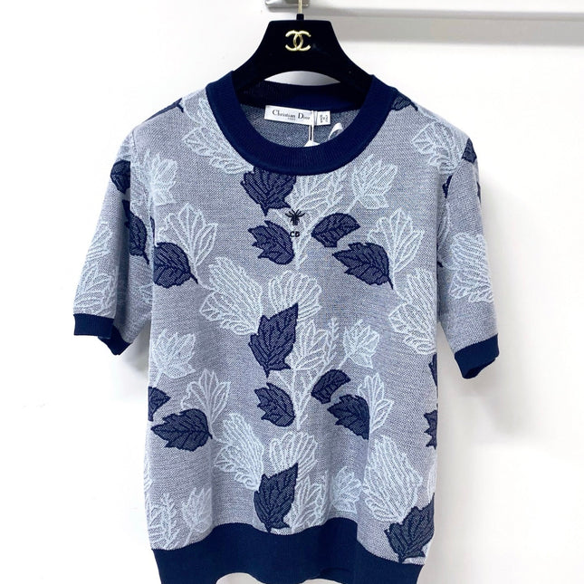 DIOR 26S SHORT-SLEEVED SWEATER 1291
