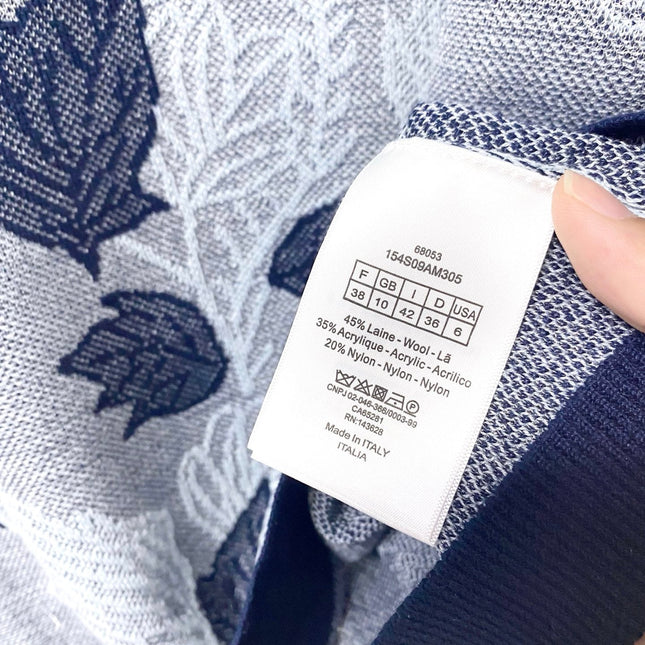 DIOR 26S SHORT-SLEEVED SWEATER 1291