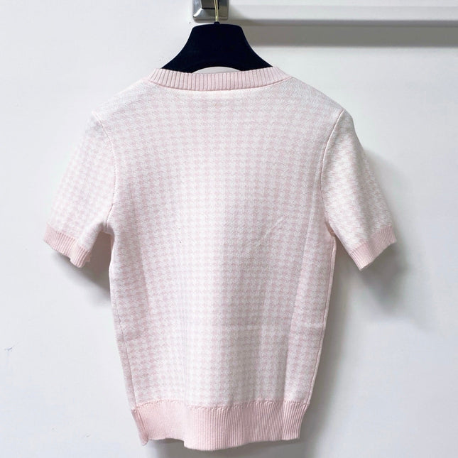 DIOR 26S SHORT-SLEEVED SWEATER 1262