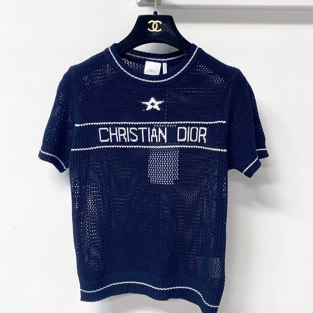 DIOR 26S SHORT-SLEEVED SWEATER 1266