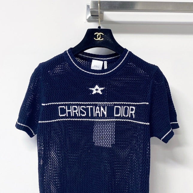 DIOR 26S SHORT-SLEEVED SWEATER 1266