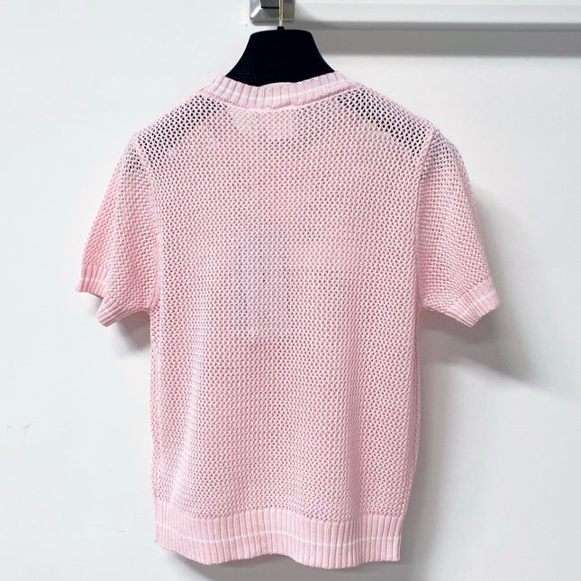 DIOR 26S SHORT-SLEEVED SWEATER 1265