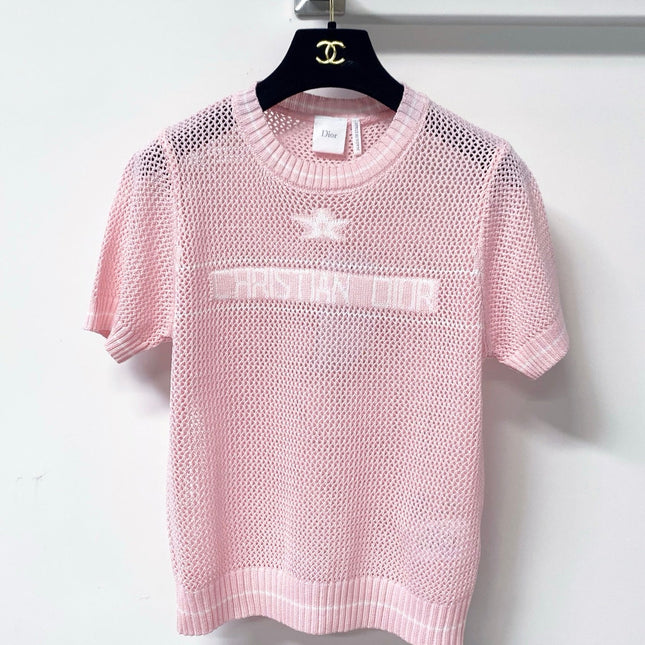DIOR 26S SHORT-SLEEVED SWEATER 1265