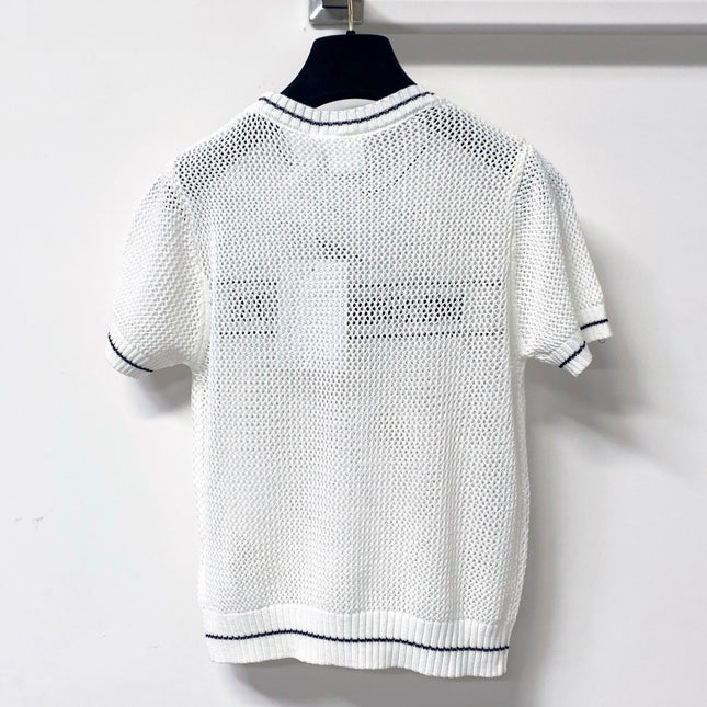 DIOR 26S SHORT-SLEEVED SWEATER 1264