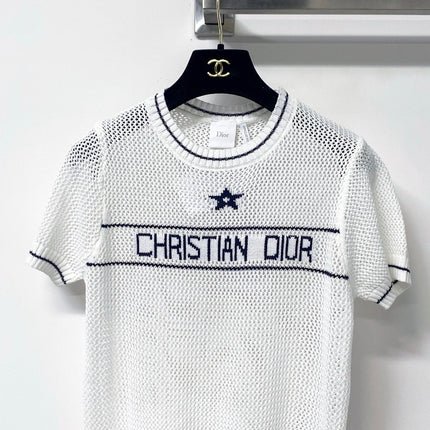 DIOR 26S SHORT-SLEEVED SWEATER 1264