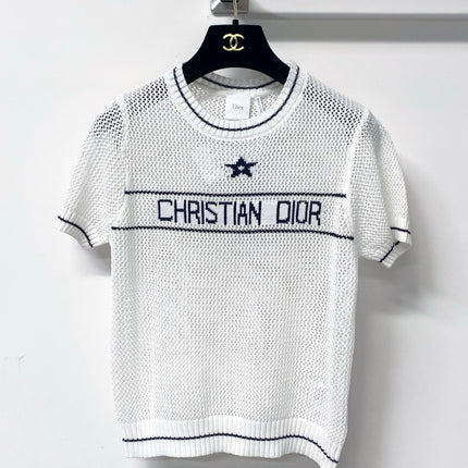 DIOR 26S SHORT-SLEEVED SWEATER 1264