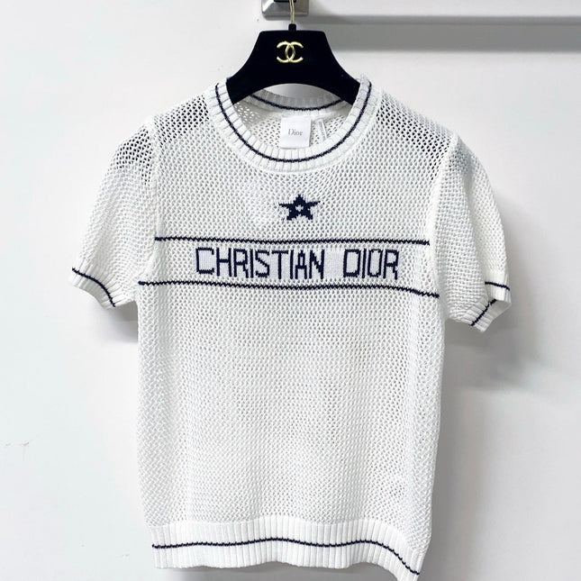 DIOR 26S SHORT-SLEEVED SWEATER 1264