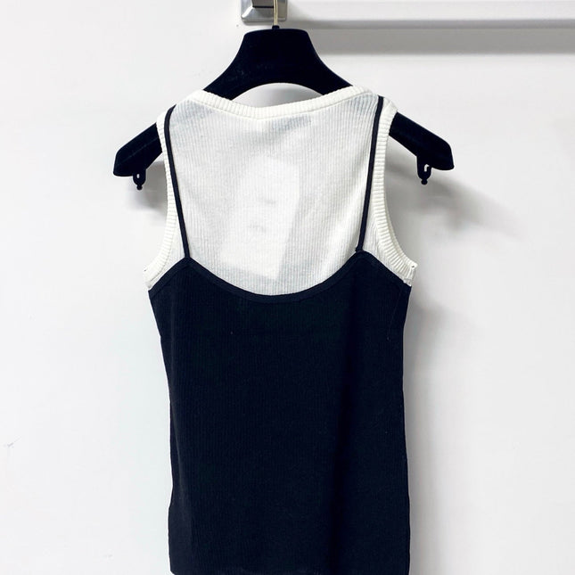 DIOR 26S KNIT SLEEVELESS TOP 1268