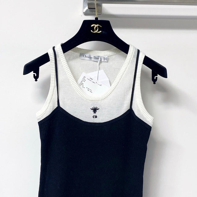 DIOR 26S KNIT SLEEVELESS TOP 1268
