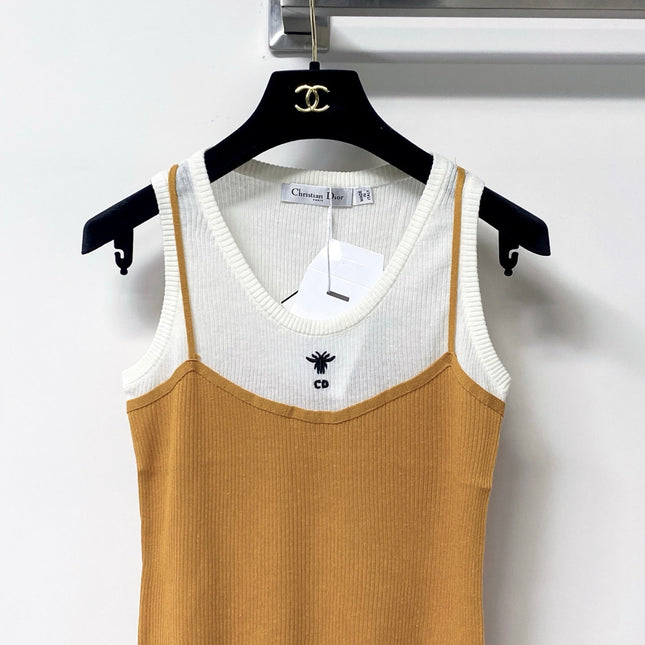 DIOR 26S KNIT SLEEVELESS TOP 1267