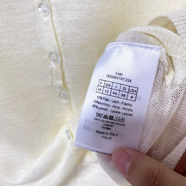 DIOR 26S SHORT-SLEEVED SWEATER 1247