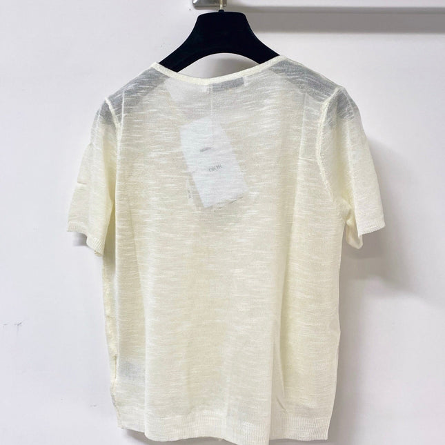 DIOR 26S SHORT-SLEEVED SWEATER 1247