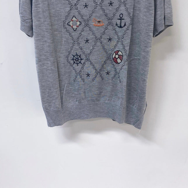 DIOR 26S SHORT-SLEEVED SWEATER 1249