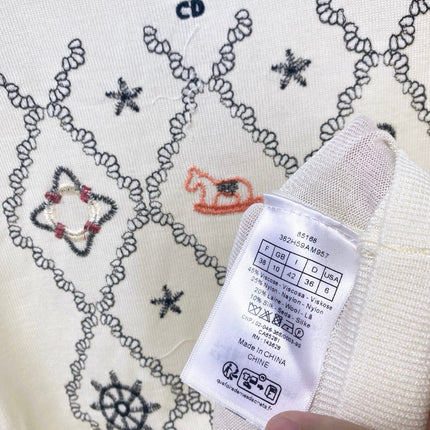 DIOR 26S SHORT-SLEEVED SWEATER 1248
