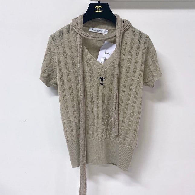 DIOR 26S SHORT-SLEEVED SWEATER 1251