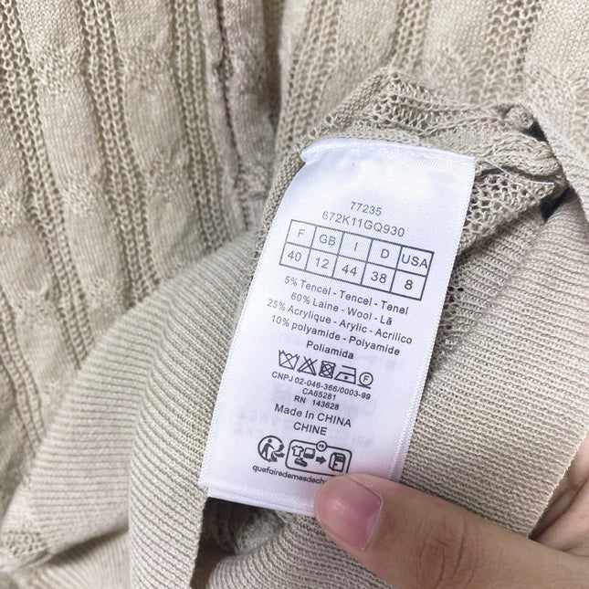 DIOR 26S SHORT-SLEEVED SWEATER 1251