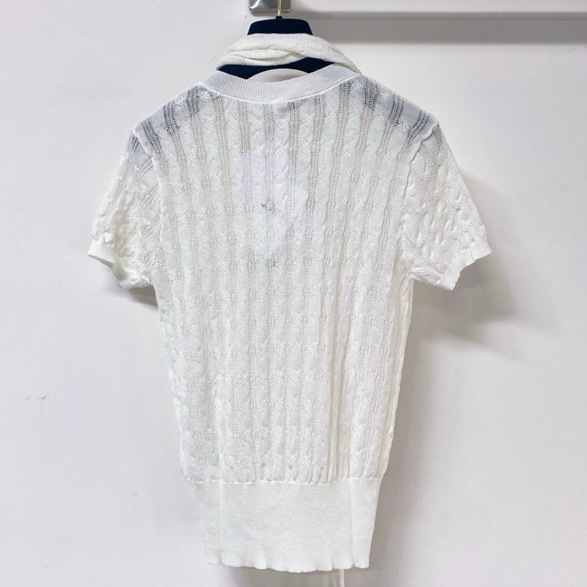 DIOR 26S SHORT-SLEEVED SWEATER 1250
