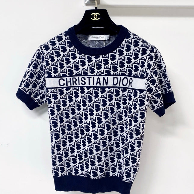 DIOR 26S SHORT-SLEEVED SWEATER 1254