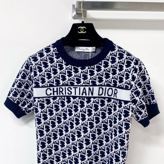 DIOR 26S SHORT-SLEEVED SWEATER 1254