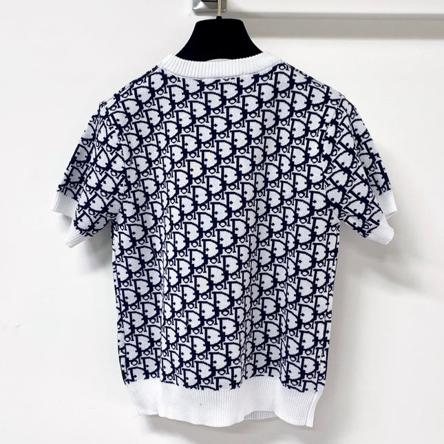 DIOR 26S SHORT-SLEEVED SWEATER 1253