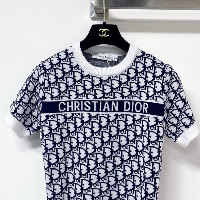 DIOR 26S SHORT-SLEEVED SWEATER 1253