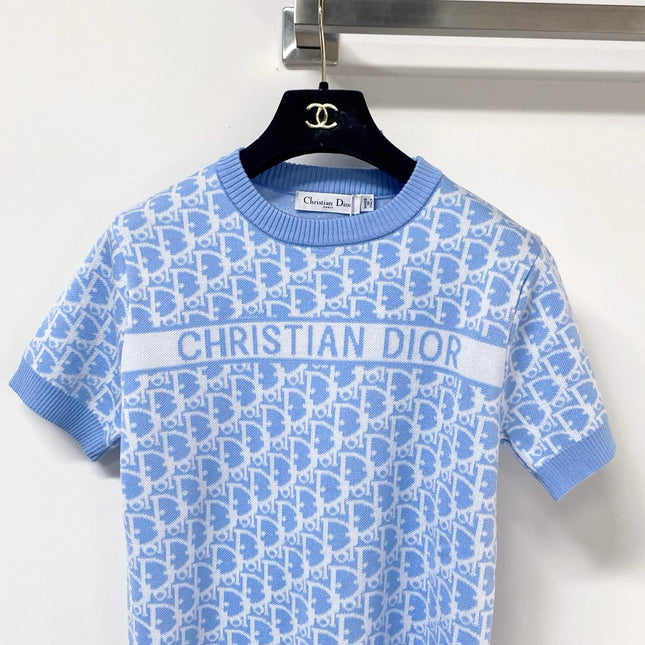 DIOR 26S SHORT-SLEEVED SWEATER 1252