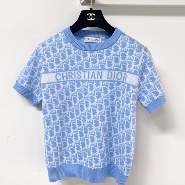 DIOR 26S SHORT-SLEEVED SWEATER 1252