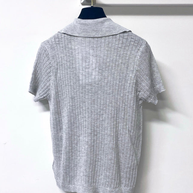 DIOR 26S SHORT-SLEEVED KNIT POLO SHIRT 1239