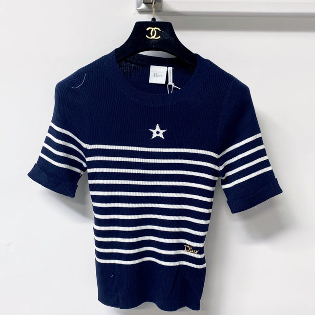 DIOR 26S SHORT-SLEEVED SWEATER 1242