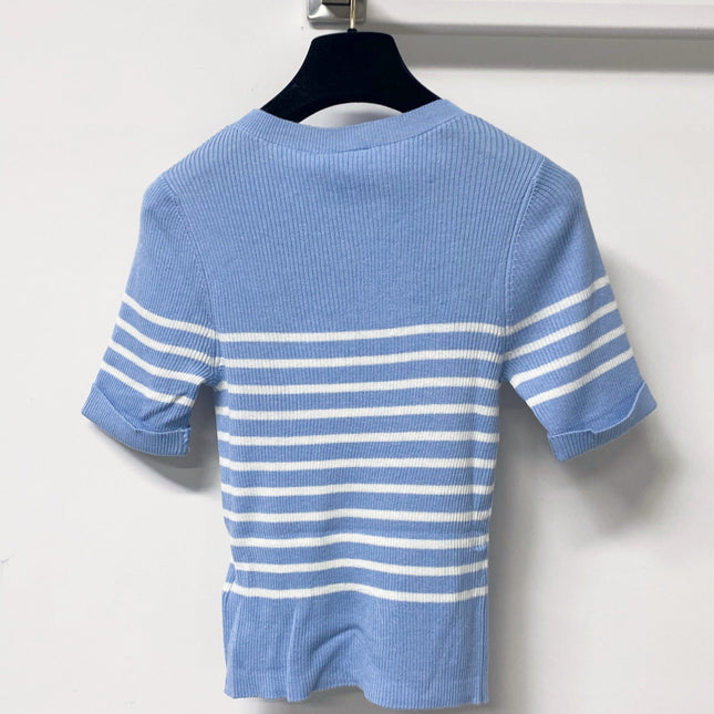 DIOR 26S SHORT-SLEEVED SWEATER 1241