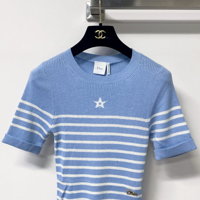 DIOR 26S SHORT-SLEEVED SWEATER 1241