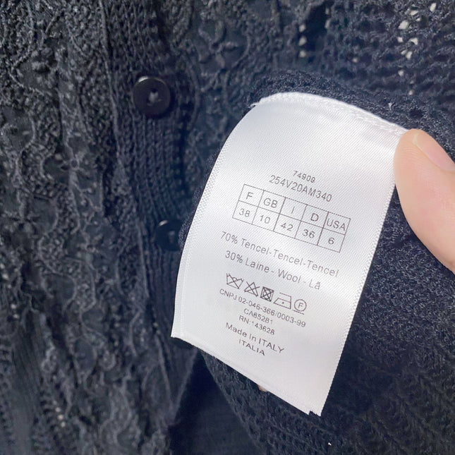 DIOR 26S V-NECK SLEEVELESS KNIT TOP 1244