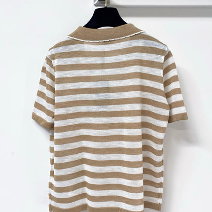 YSL 26S KNIT POLO SHIRT 419