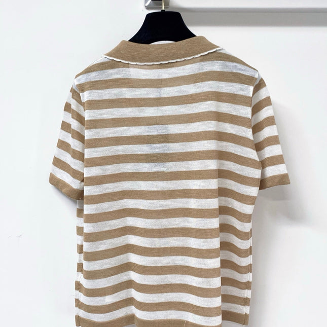 YSL 26S KNIT POLO SHIRT 419