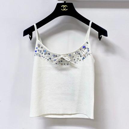 MIUMIU 26S KNIT CAMI TOP 1237