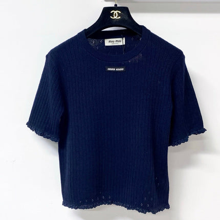 MIUMIU 26S SHORT SLEEVE T-SHIRT 1243