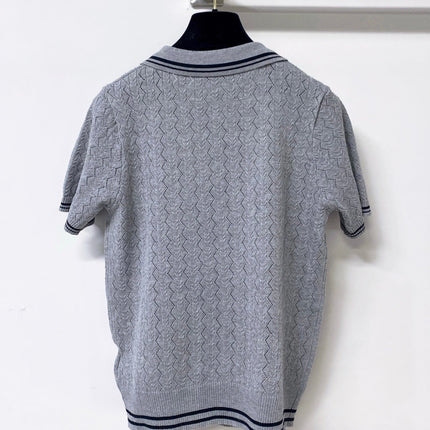 MIUMIU 26S KNIT POLO TOP 1248