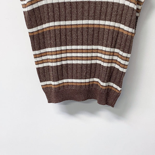 CHANEL 26S SLEEVELESS KNIT TOP 1396